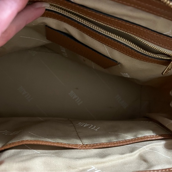 Alviero Martini Brown and Tan Map Print Women's Bag Handbag - Picture 12 of 14